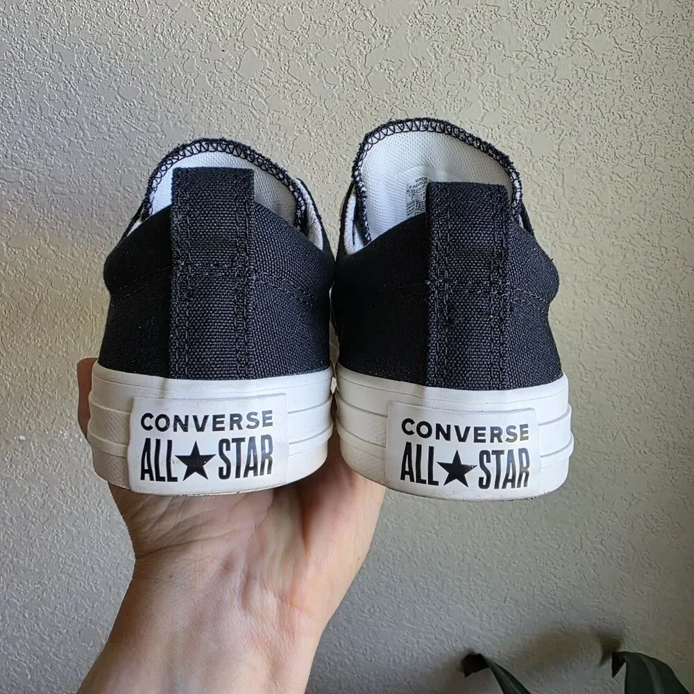Converse Chuck Taylor All Star Madison Low Black Embroidered Cherries Size 7